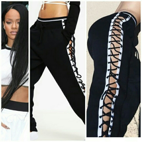 puma fenty lacing sweatpants